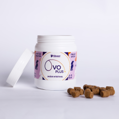 Ovo PLUS + pó ou biscoito
